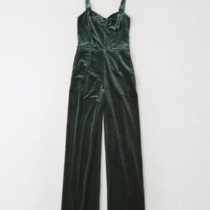 abercrombie velvet jumpsuit